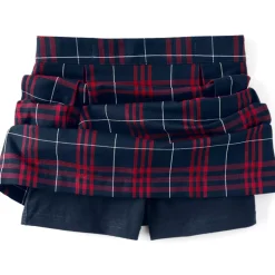 School Uniform Girls Plaid Skort Top of Knee