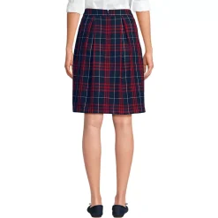 School Uniform Girls Plaid Skort Top of Knee