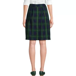 School Uniform Girls Plaid Skort Top of Knee
