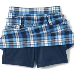 School Uniform Girls Plaid Skort Top of Knee