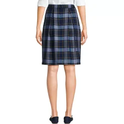 School Uniform Girls Plaid Skort Top of Knee