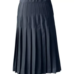 School Uniform Girls Pleated Skirt Below the Knee