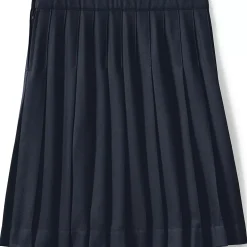 School Uniform Girls Pleated Skirt Below the Knee