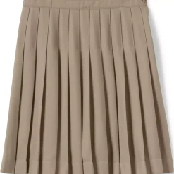 School Uniform Girls Pleated Skirt Below the Knee