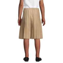 School Uniform Girls Pleated Skirt Below the Knee