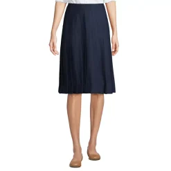 School Uniform Girls Pleated Skirt Below the Knee