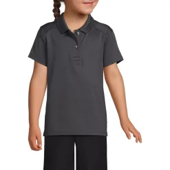 School Uniform Girls Short Sleeve Feminine Fit Rapid Dry Polo Shirt
