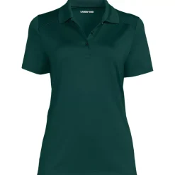 School Uniform Girls Short Sleeve Feminine Fit Rapid Dry Polo Shirt