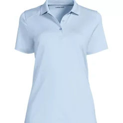 School Uniform Girls Short Sleeve Feminine Fit Rapid Dry Polo Shirt