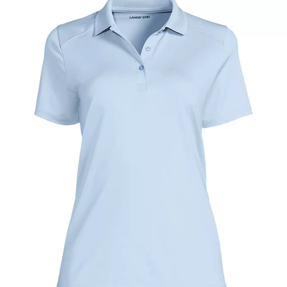 School Uniform Girls Short Sleeve Feminine Fit Rapid Dry Polo Shirt