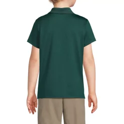 School Uniform Girls Short Sleeve Feminine Fit Rapid Dry Polo Shirt