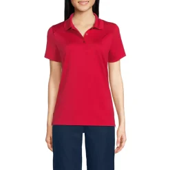 School Uniform Girls Short Sleeve Feminine Fit Rapid Dry Polo Shirt