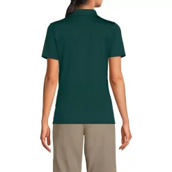 School Uniform Girls Short Sleeve Feminine Fit Rapid Dry Polo Shirt