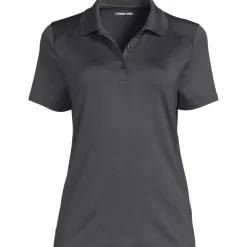 School Uniform Girls Short Sleeve Feminine Fit Rapid Dry Polo Shirt