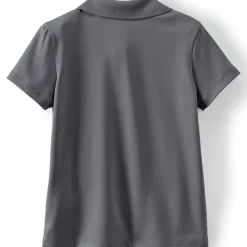 School Uniform Girls Short Sleeve Feminine Fit Rapid Dry Polo Shirt