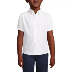 School Uniform Girls Short Sleeve Oxford Dress Shirt