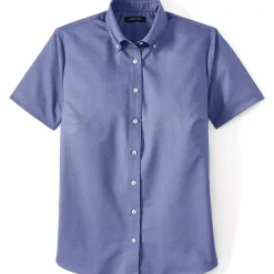 School Uniform Girls Short Sleeve Oxford Dress Shirt