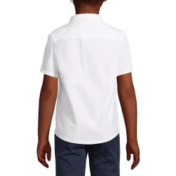 School Uniform Girls Short Sleeve Oxford Dress Shirt