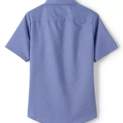School Uniform Girls Short Sleeve Oxford Dress Shirt