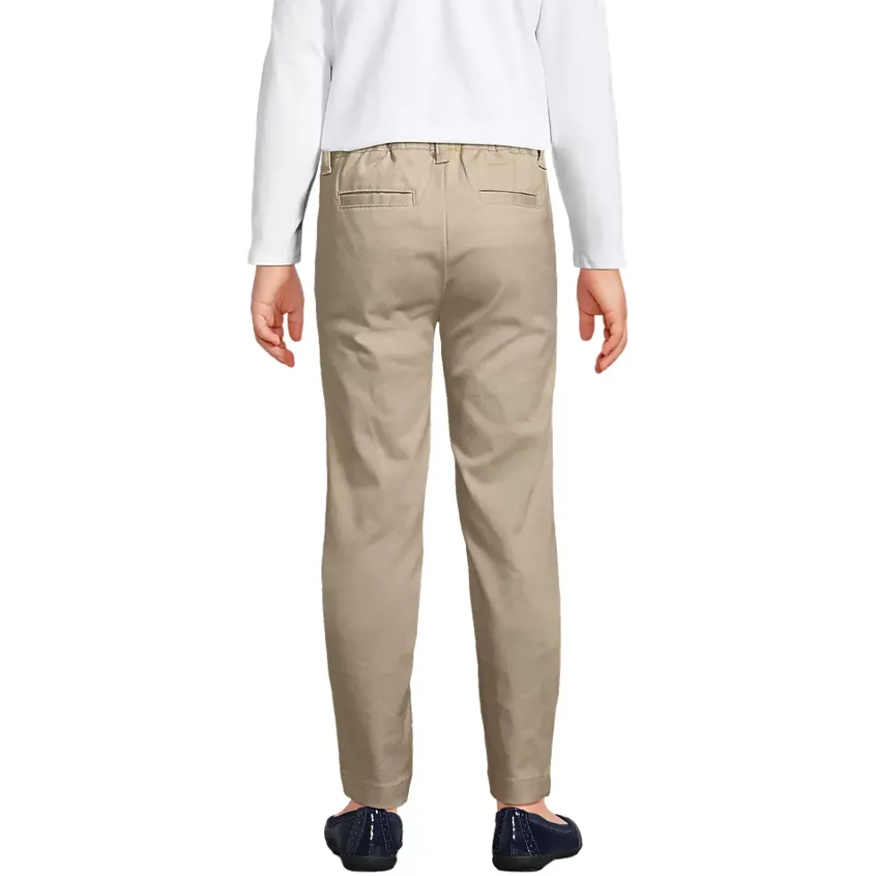 School Uniform Girls Slim Fit Stretch Chino Pants