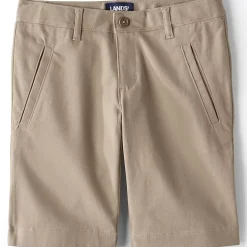 School Uniform Girls Stretch Chino Bermuda Shorts