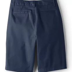 School Uniform Girls Stretch Chino Bermuda Shorts