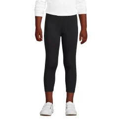 School Uniform Girls Tough Cotton Capri Leggings