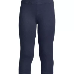 School Uniform Girls Tough Cotton Capri Leggings