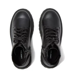School Uniform Girls Zip Up Lugged Boots