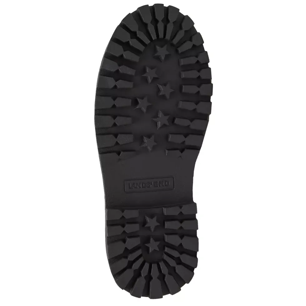 School Uniform Girls Zip Up Lugged Boots