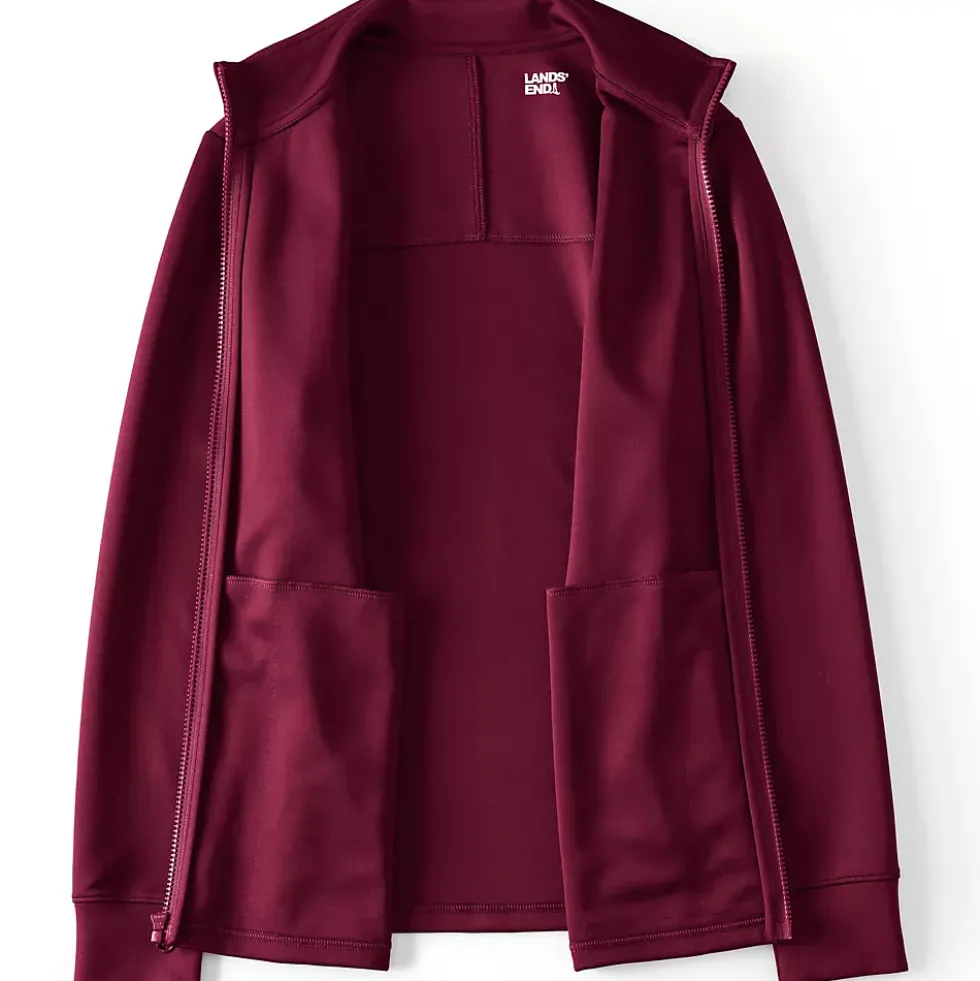 School Uniform Kids Active Performance Full Zip Jacket