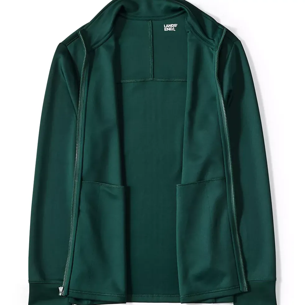 School Uniform Kids Active Performance Full Zip Jacket
