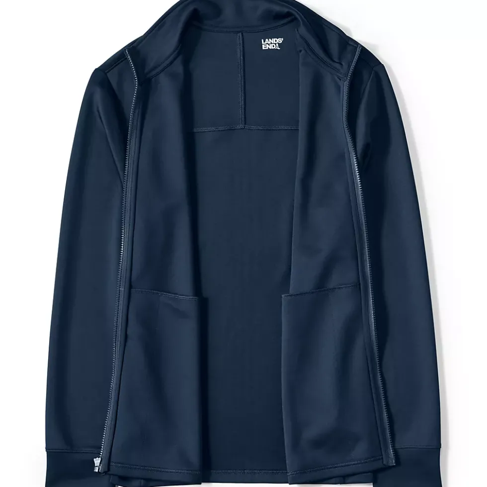 School Uniform Kids Active Performance Full Zip Jacket