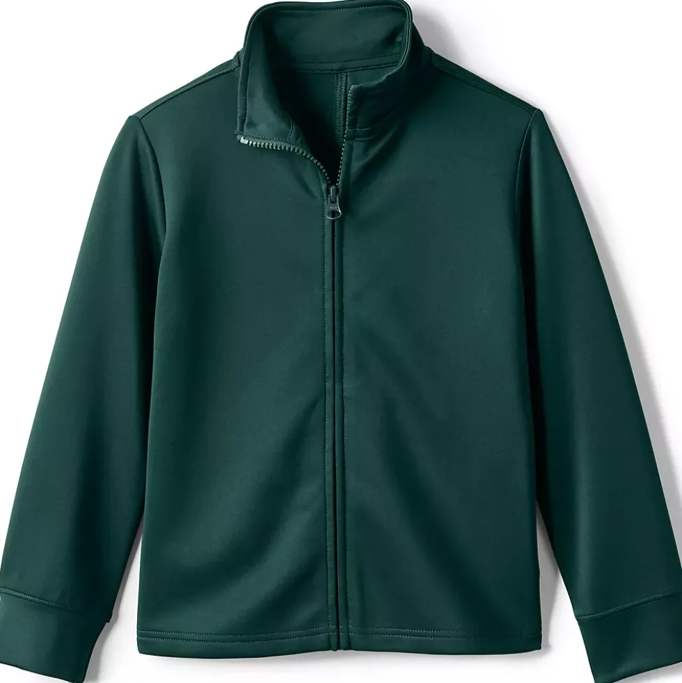 School Uniform Kids Active Performance Full Zip Jacket