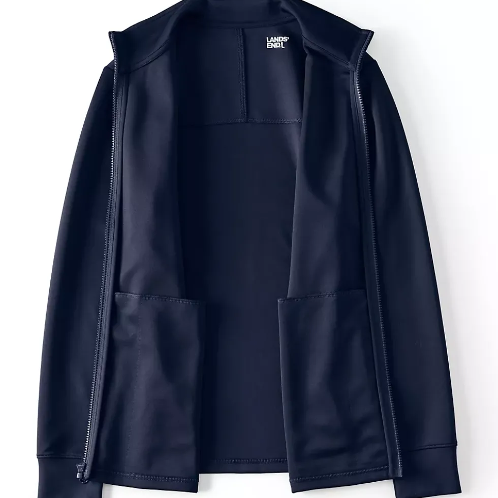 School Uniform Kids Active Performance Full Zip Jacket