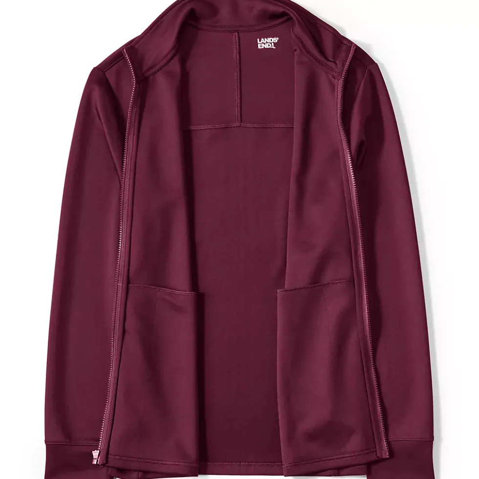 School Uniform Kids Active Performance Full Zip Jacket