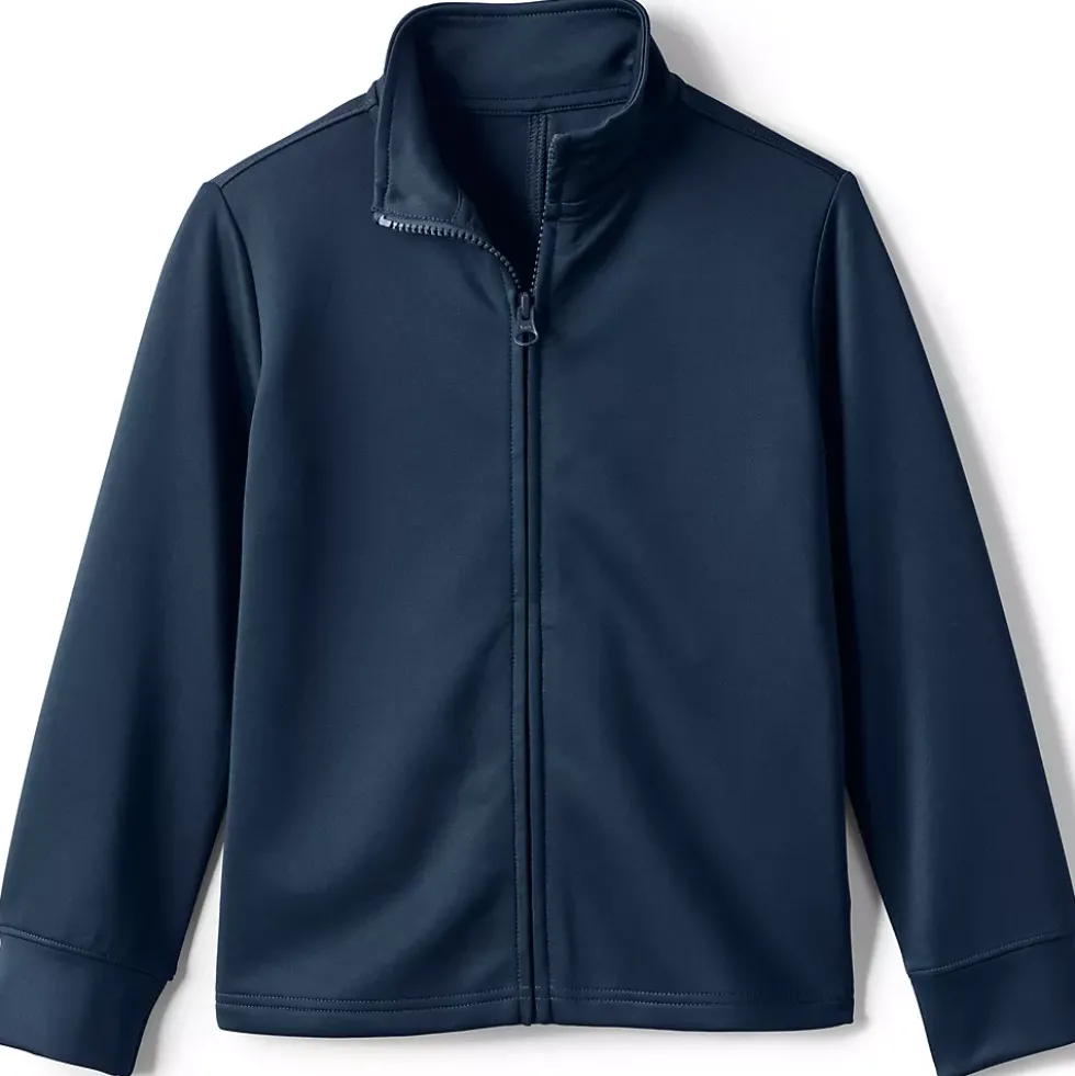 School Uniform Kids Active Performance Full Zip Jacket