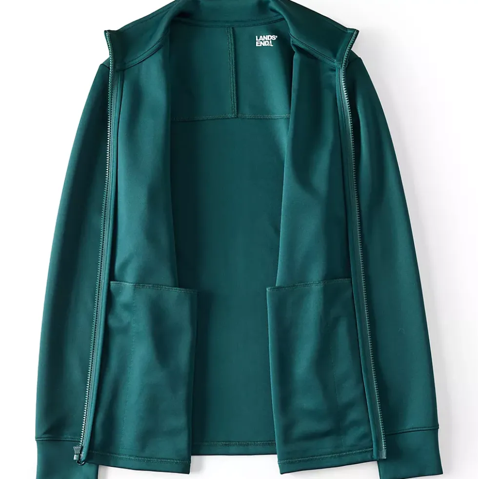 School Uniform Kids Active Performance Full Zip Jacket