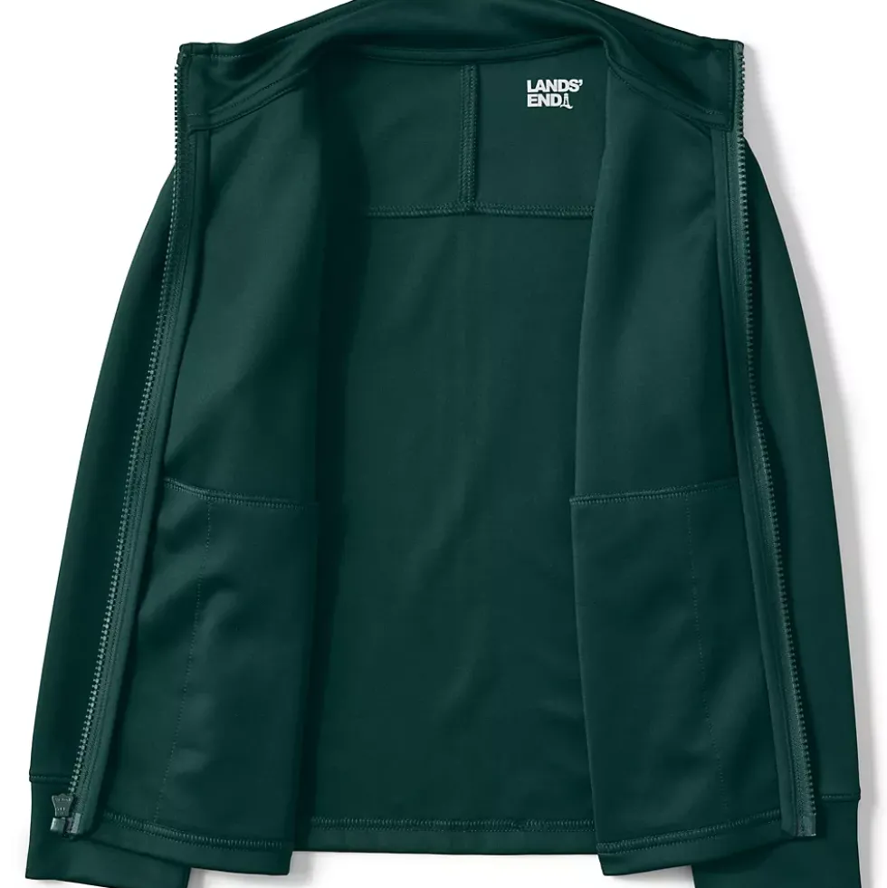 School Uniform Kids Active Performance Full Zip Jacket