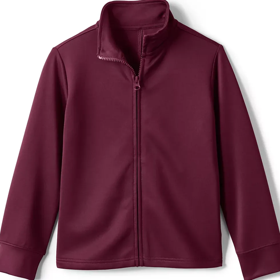 School Uniform Kids Active Performance Full Zip Jacket