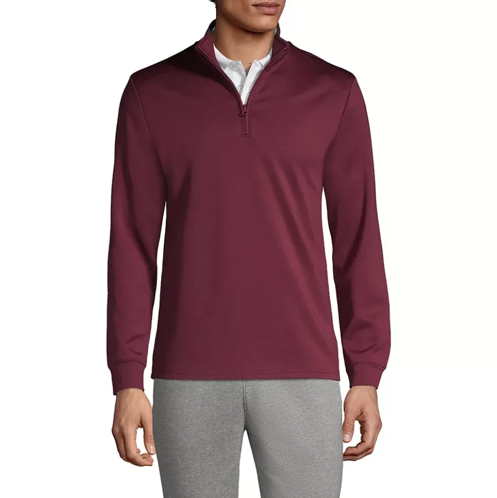 School Uniform Kids Active Performance Quarter Zip Pullover