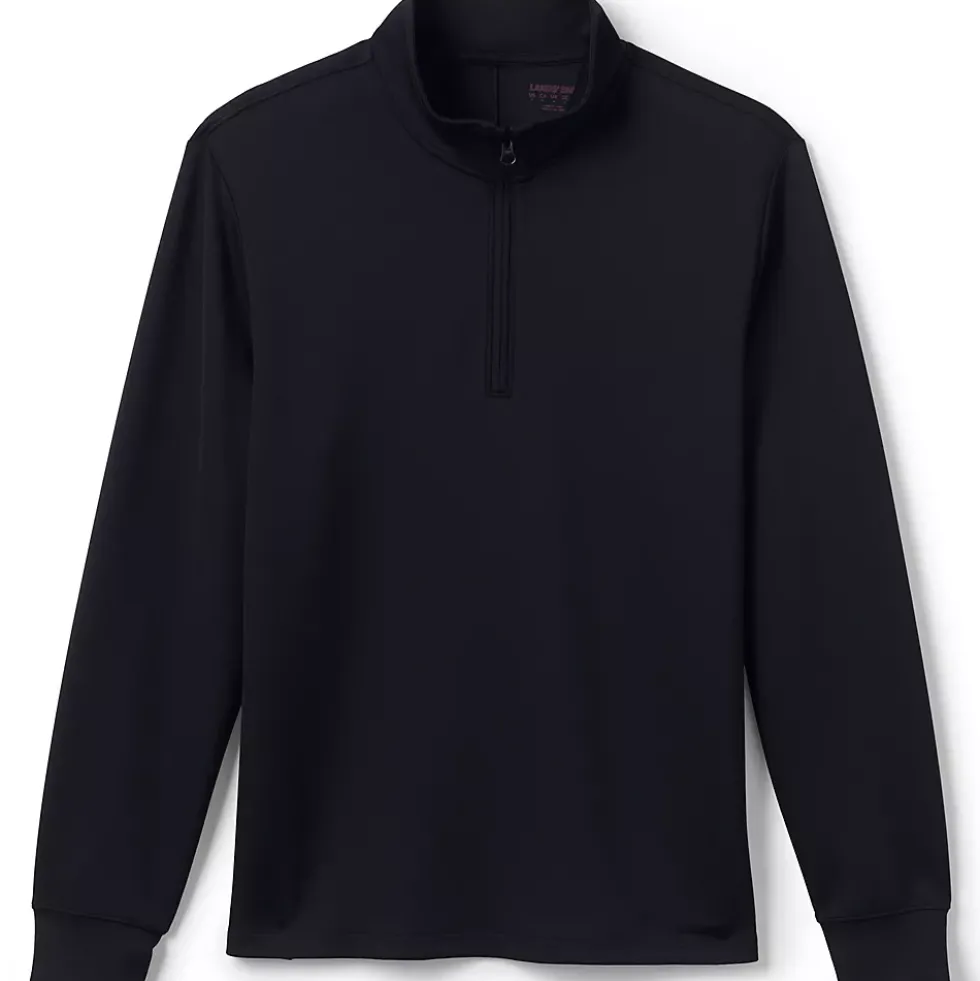 School Uniform Kids Active Performance Quarter Zip Pullover