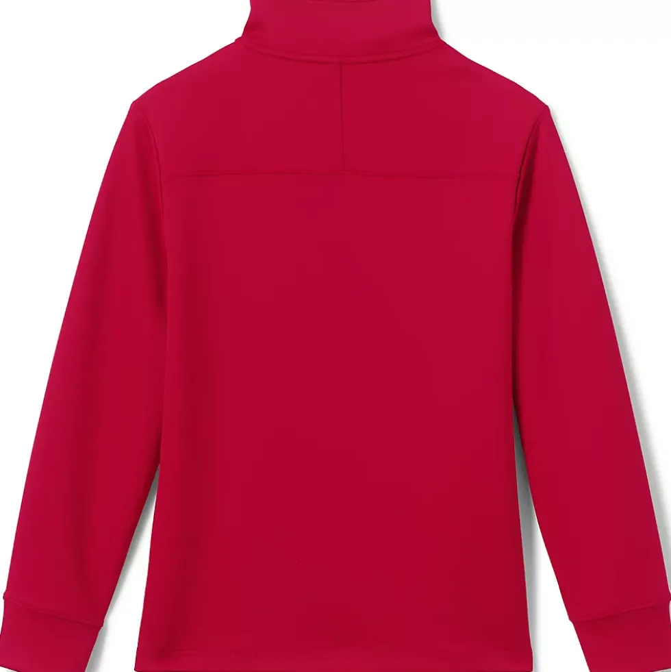 School Uniform Kids Active Performance Quarter Zip Pullover