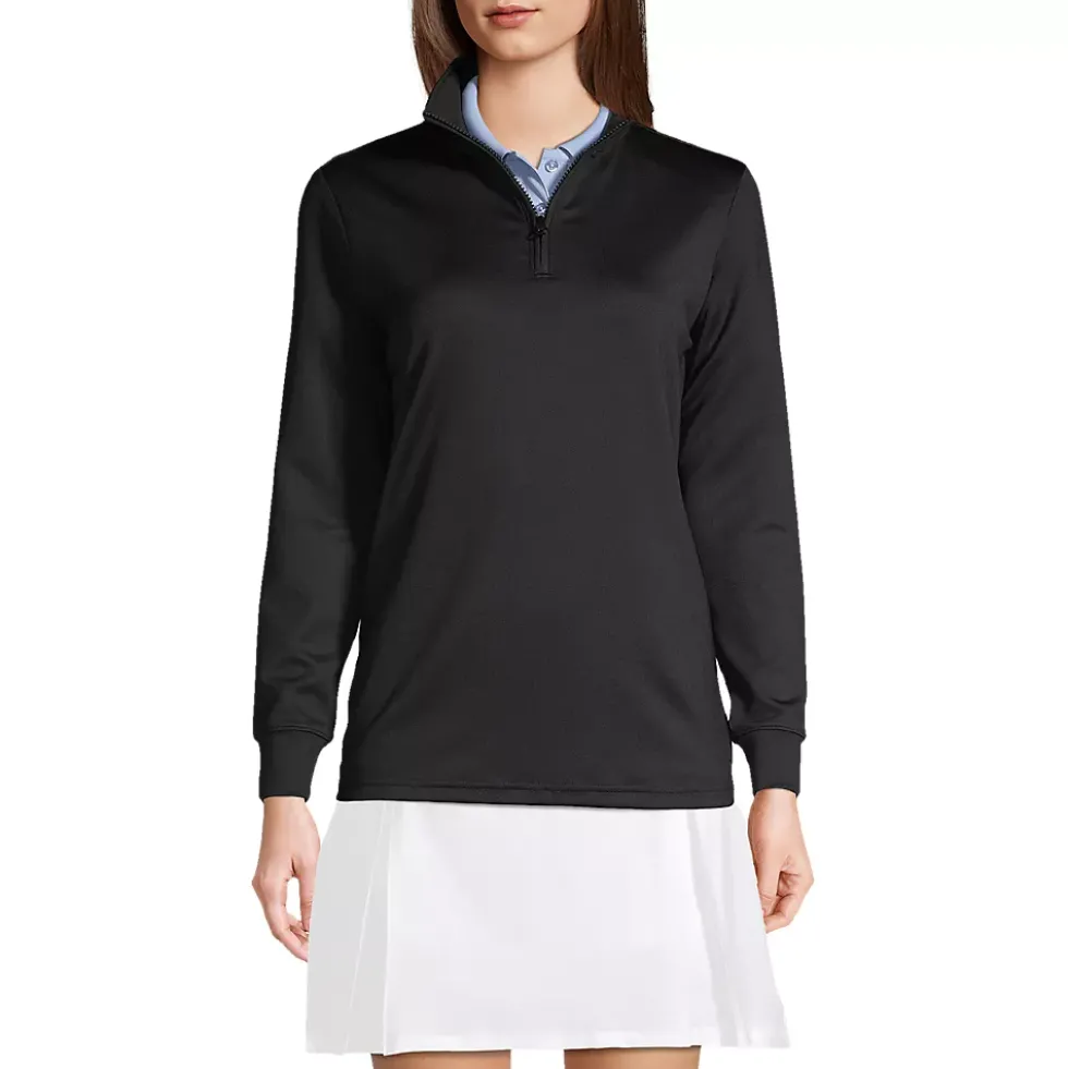 School Uniform Kids Active Performance Quarter Zip Pullover