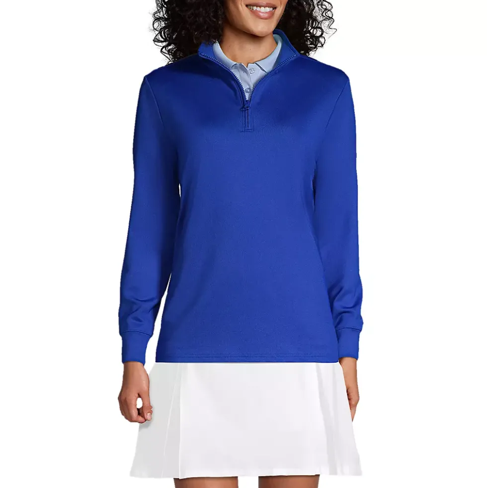 School Uniform Kids Active Performance Quarter Zip Pullover