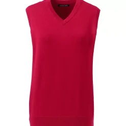 School Uniform Kids Cotton Modal Fine Gauge Sweater Vest