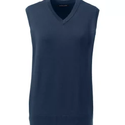 School Uniform Kids Cotton Modal Fine Gauge Sweater Vest