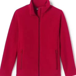 School Uniform Kids Full-Zip Mid-Weight Fleece Jacket
