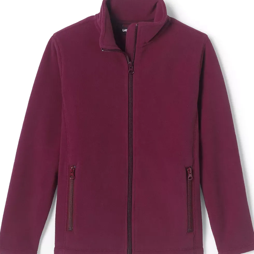 School Uniform Kids Full-Zip Mid-Weight Fleece Jacket