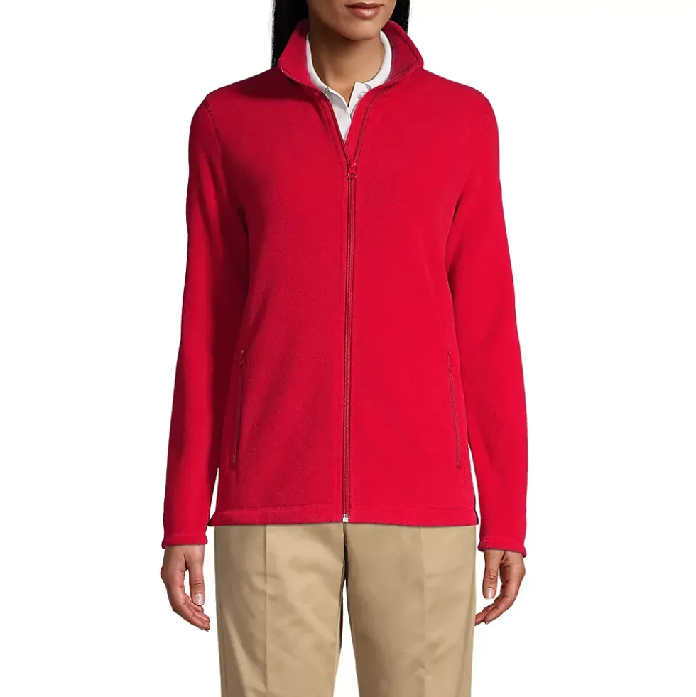 School Uniform Kids Full-Zip Mid-Weight Fleece Jacket